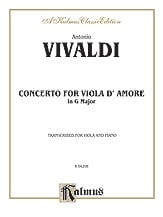 CONCERTO FOR VIOLA D'AMORE cover